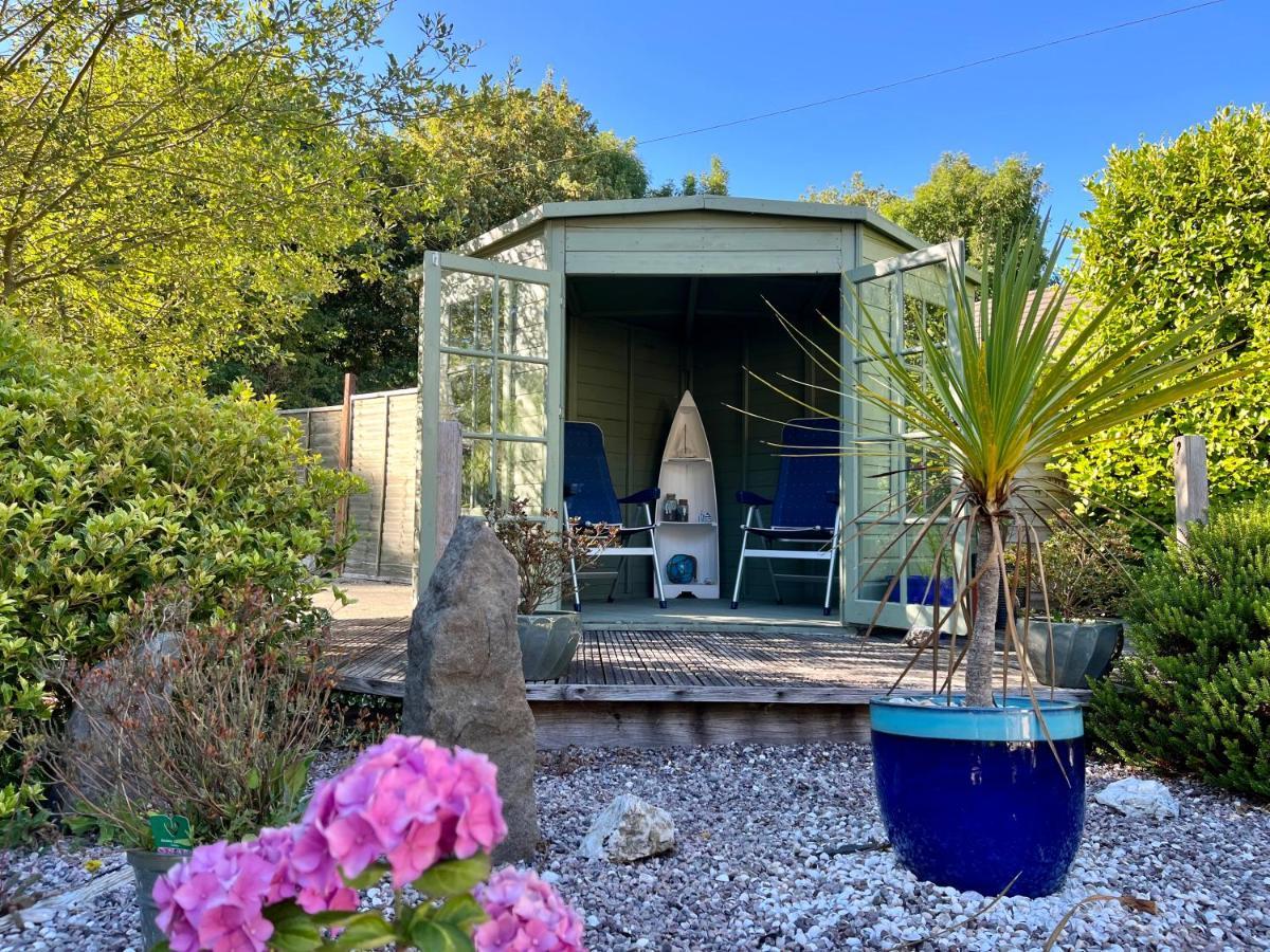 Coastal Garden Annex With Log Fire & Summer House Aberporth Exterior photo